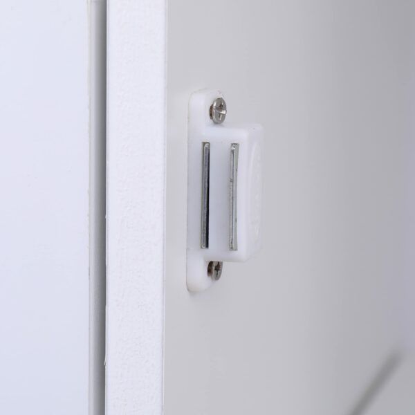 Bathroom cabinet with drawers and door, versatile storage for bedroom or nursery