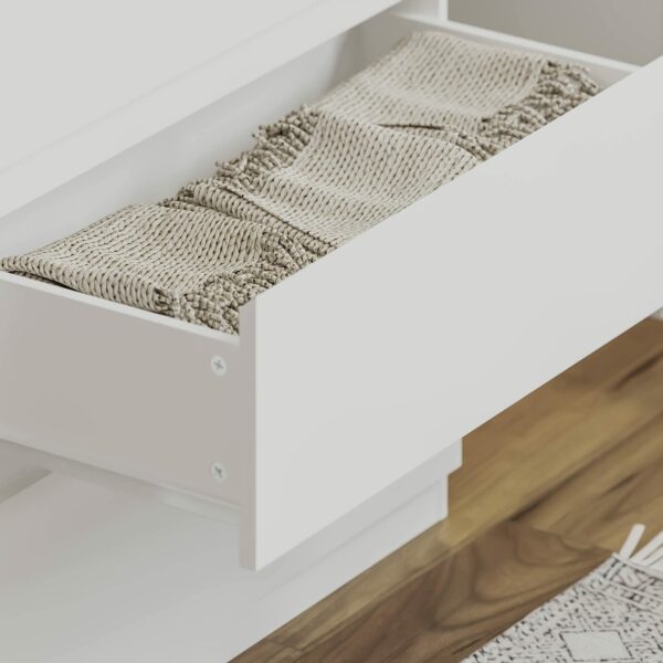 Drawer Chests White, 3 Drawer