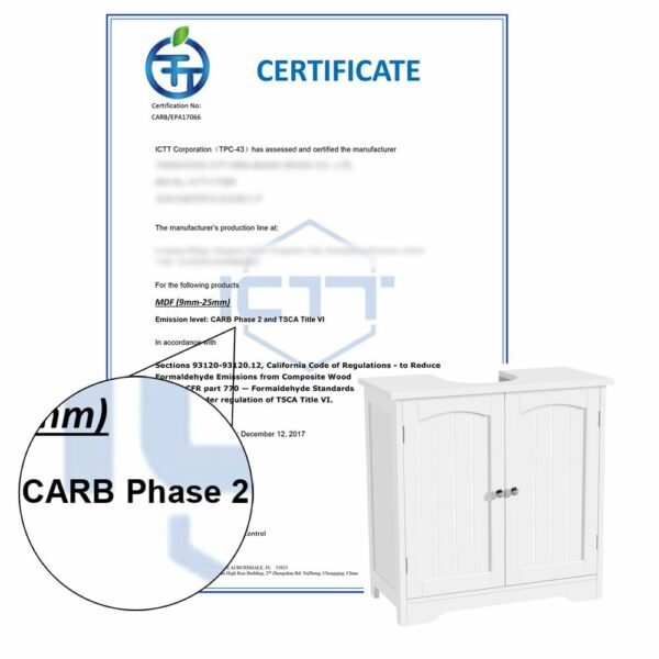 Under Sink Bathroom Cabinet White