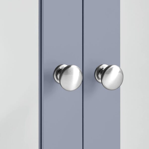 Bathroom Mirror Cabinet – Wall-Mounted Grey