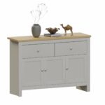 TV Unit Grey & Oak