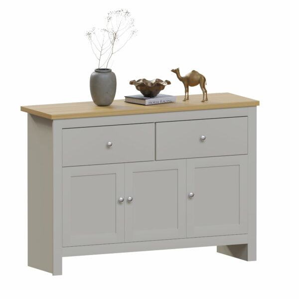 TV Unit Grey & Oak