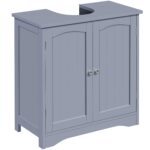 Under Sink Bathroom Cabinet Grey