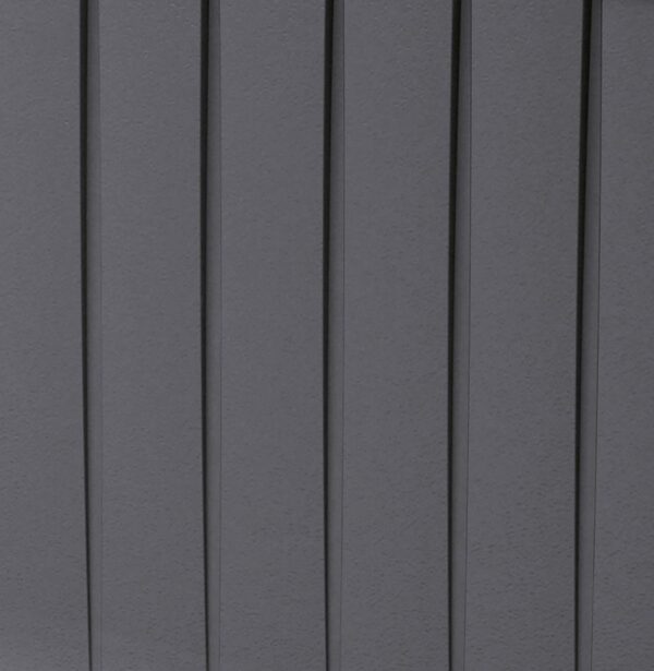 270L Outdoor Garden Storage Box, Graphite Wood Effect, Weather-Resistant, 2-Year Warranty