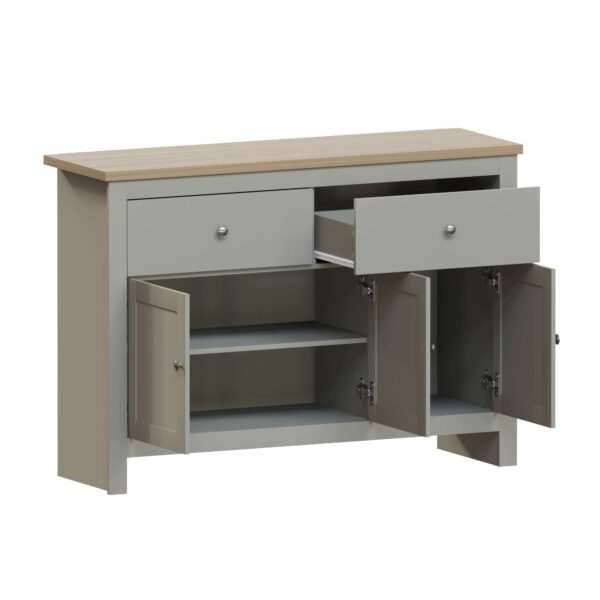 TV Unit Grey & Oak