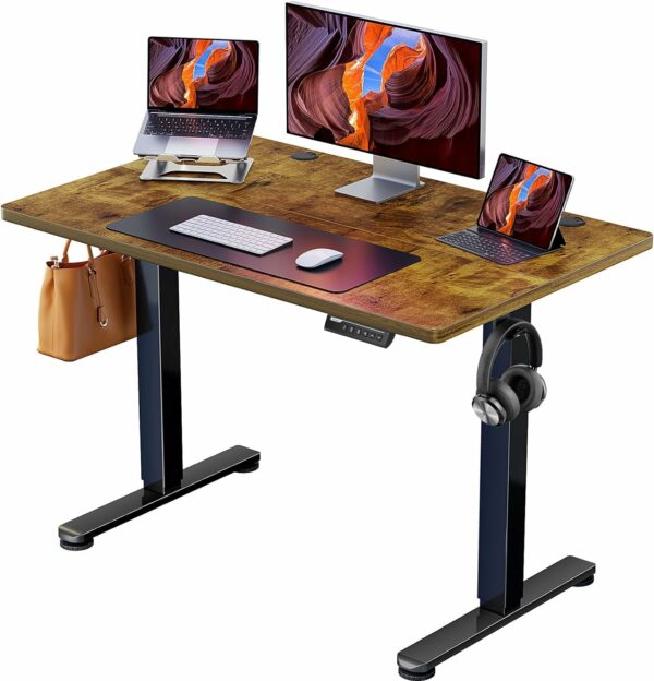 Electric Standing Desk Height Adjustable 100 x 60cm