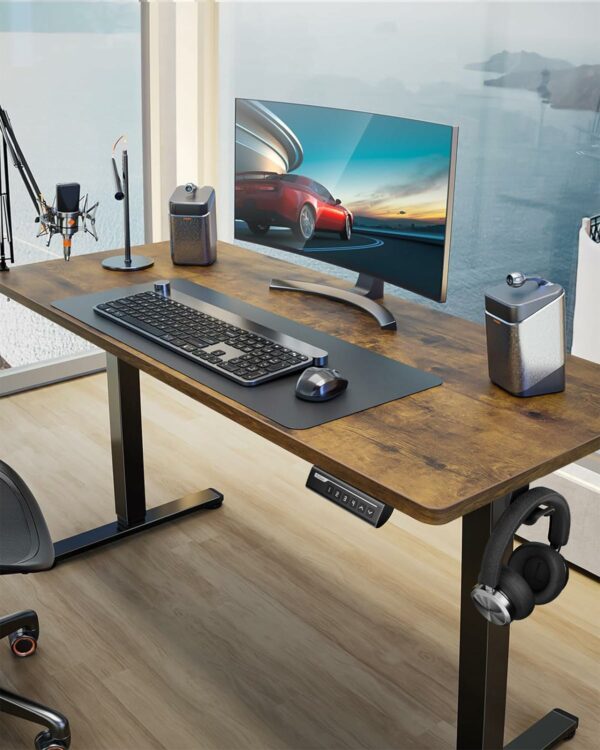 Electric Standing Desk Height Adjustable 100 x 60cm
