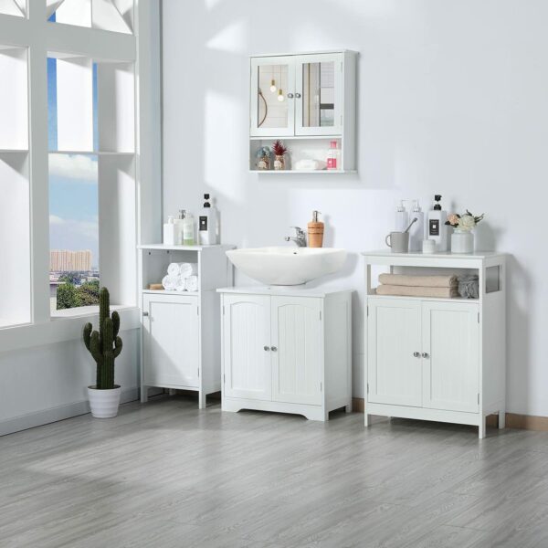 Under Sink Bathroom Cabinet White