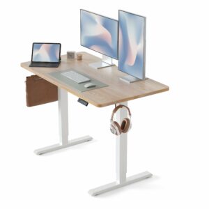 Electric Height Adjustable Standing Desk – 100x60 cm