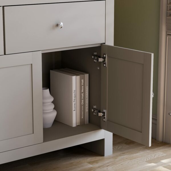 TV Unit Grey & Oak