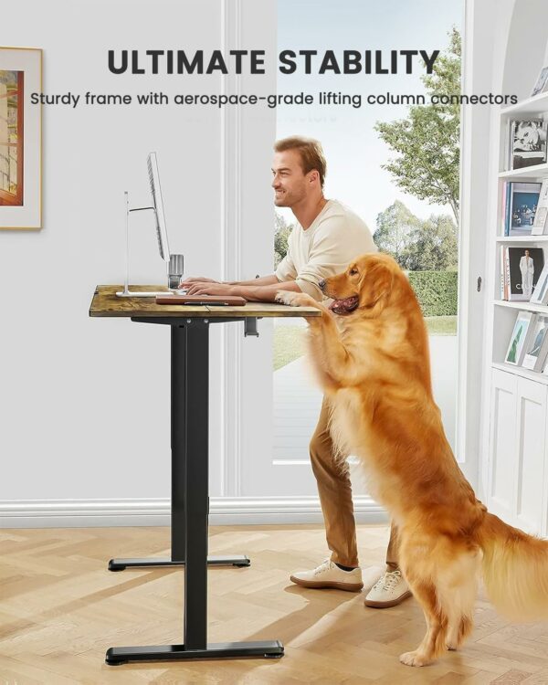 Electric Standing Desk Height Adjustable 120 x 60cm