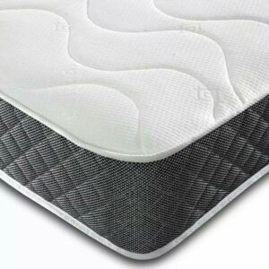 Double Mattress Approx 6.5 Inch Deep Hybrid Budget Spring Mattress With A Memory Foam Layer