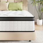 Mattress Double Memory Foam Pocket Spring Mattress Orthopedic 135x190x27cm