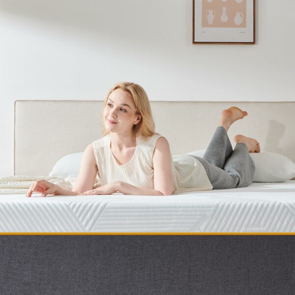 Double Mattress with Memory Foam Soft and Gentle care 135x190x20cm