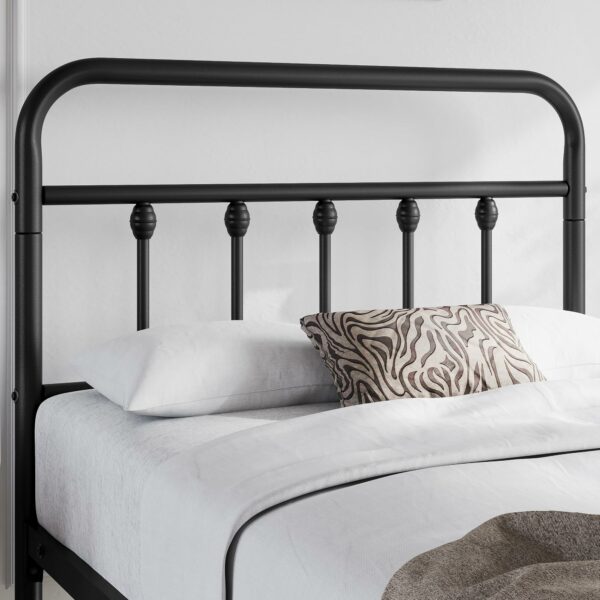 Single Bed Frame Vintage Iron Platform Bed 3ft