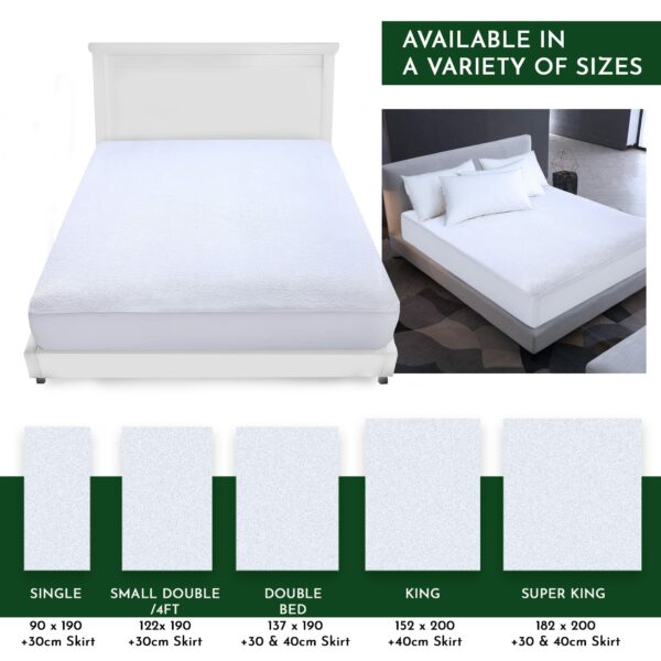 Waterproof Mattress Protector Single Bed 90 x 190cm