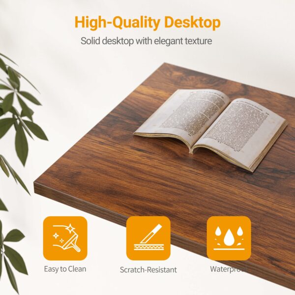 L Shaped Gaming Desk 100x70 cm Computer Desk with Storage Bag