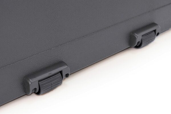 270L Outdoor Garden Storage Box, Graphite Wood Effect, Weather-Resistant, 2-Year Warranty
