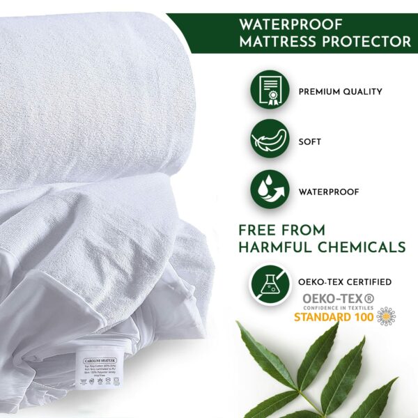 Waterproof Mattress Protector Double Bed 137x190cm