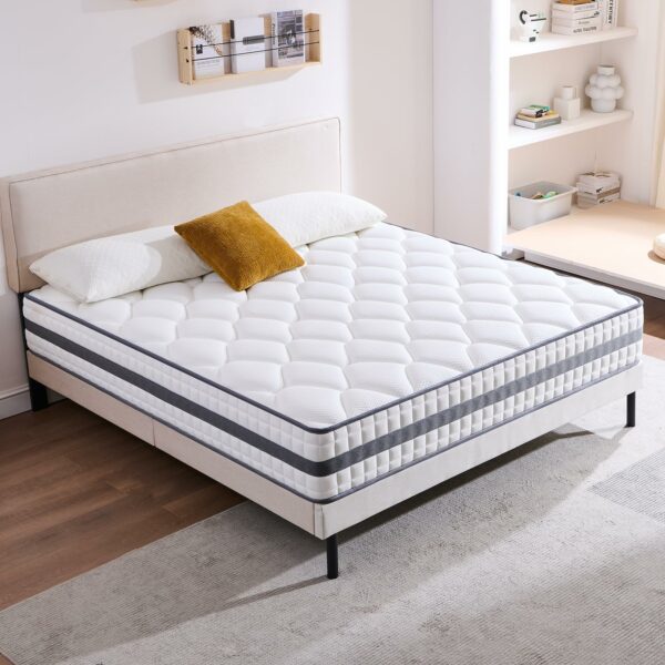 Double Mattress Hybrid Memory Foam and Spring Mattress135x190x25cm