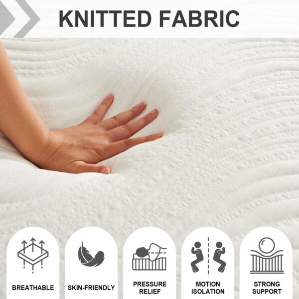Double Mattress Memory Foam Mattress 135x190x20cm